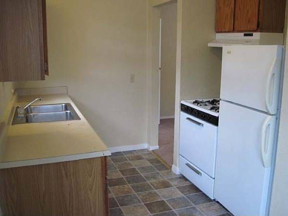 Gas Range & Refrigerator