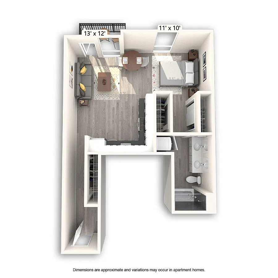Floor plan Constitution