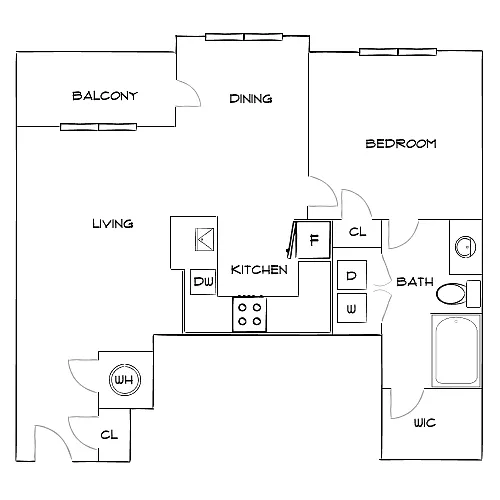 Floor plan Design 1C