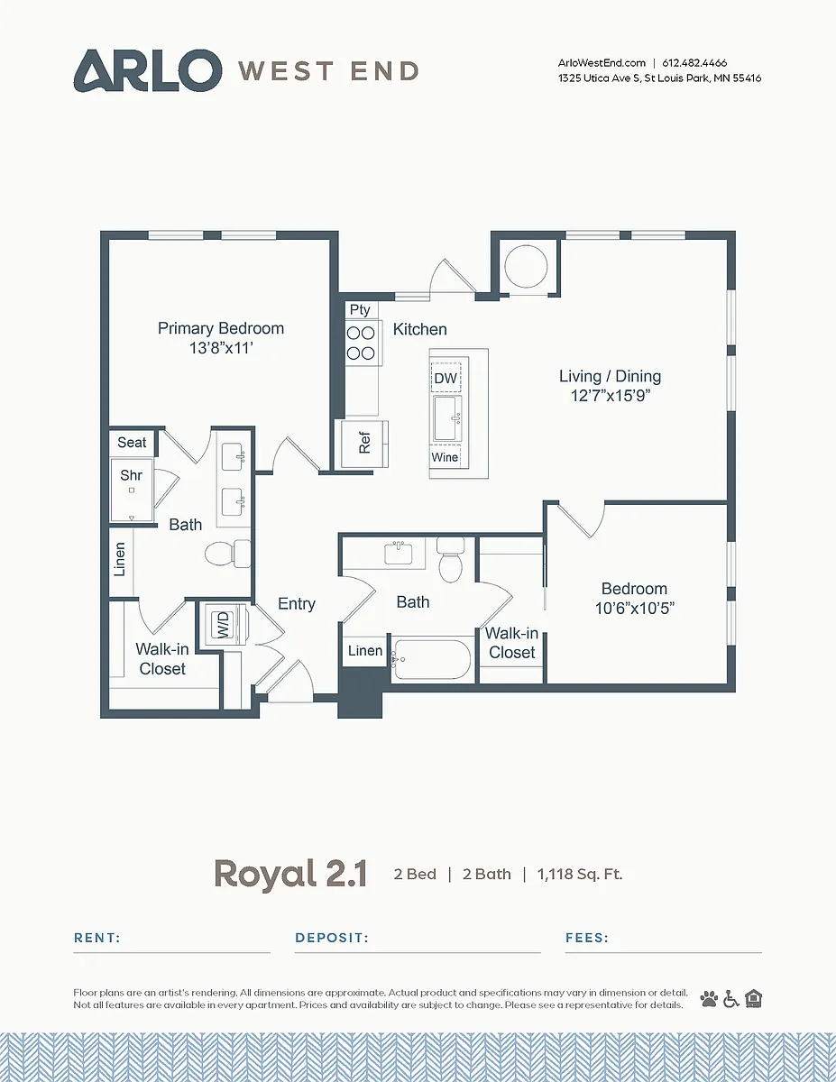 Floor plan Royal 2.1