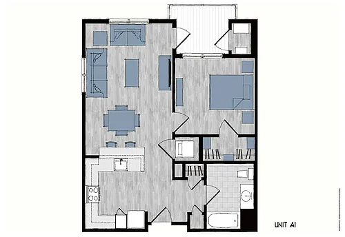 Floor plan A1