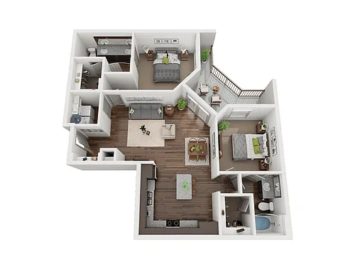 Floor plan B3