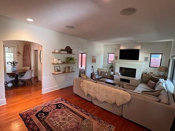 Living room with furniture