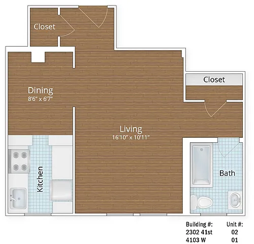 Floor plan Large Studio