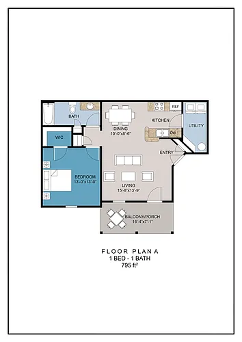Floor plan A
