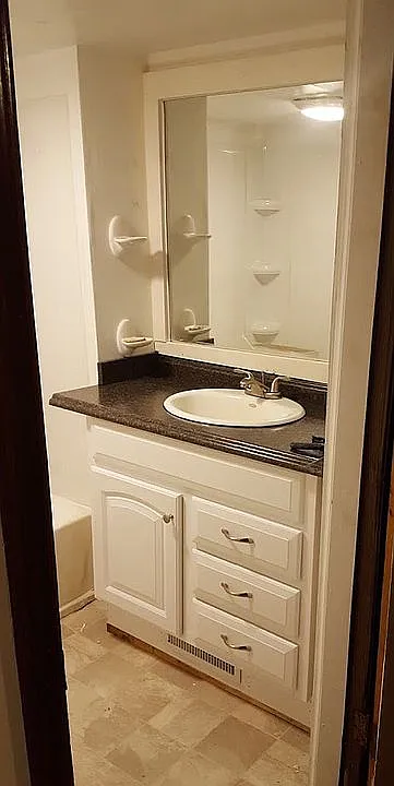 Brick main bath