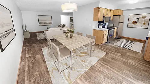 Floor plan 2 Bedroom 1 Bath