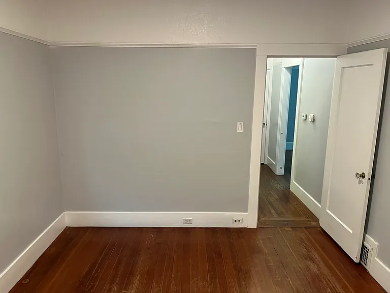 Master bedroom entrance from hallway