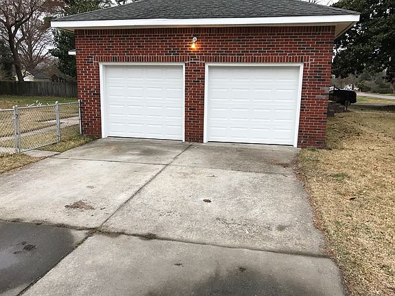 Two car garage