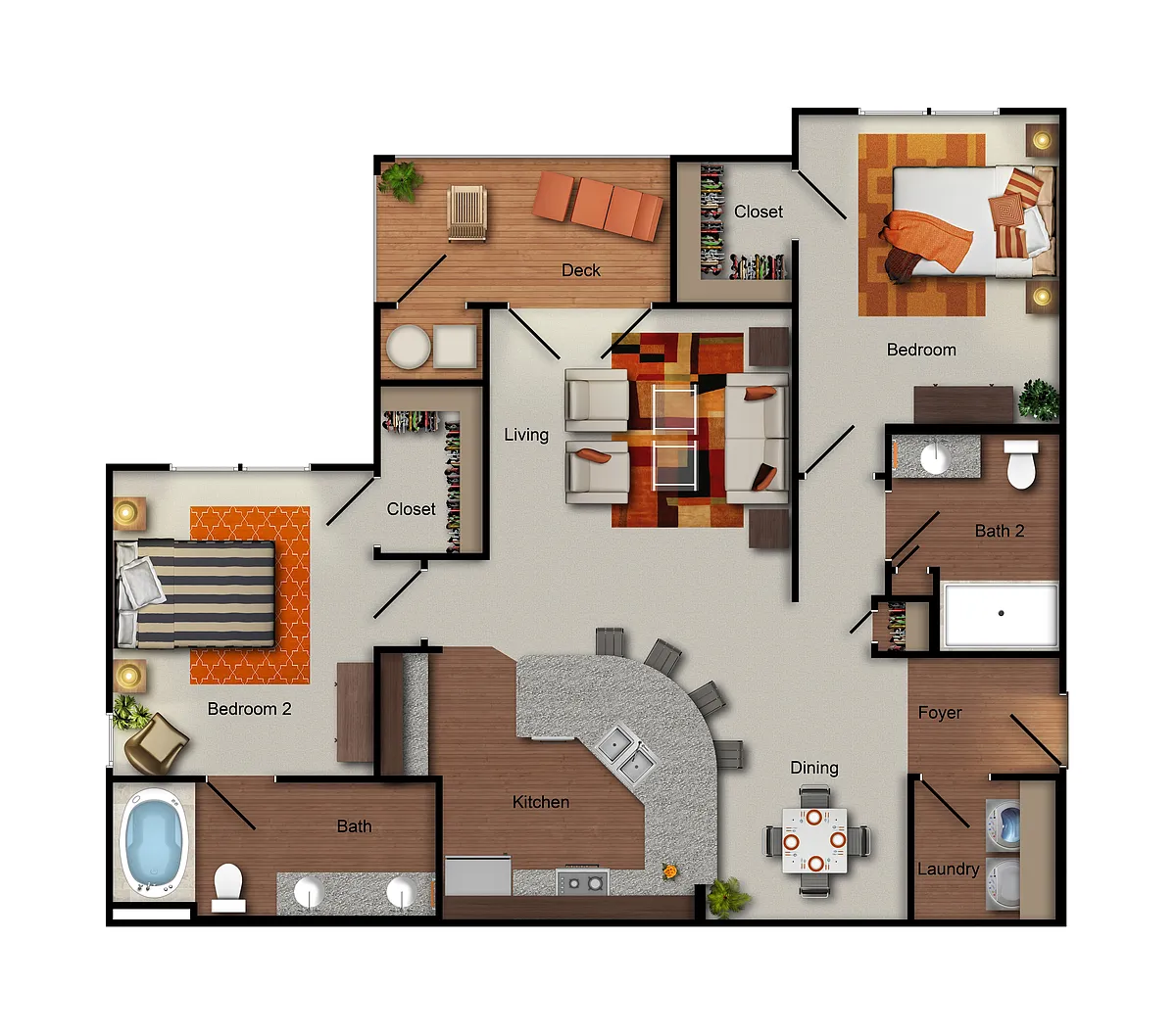Floor plan Crest