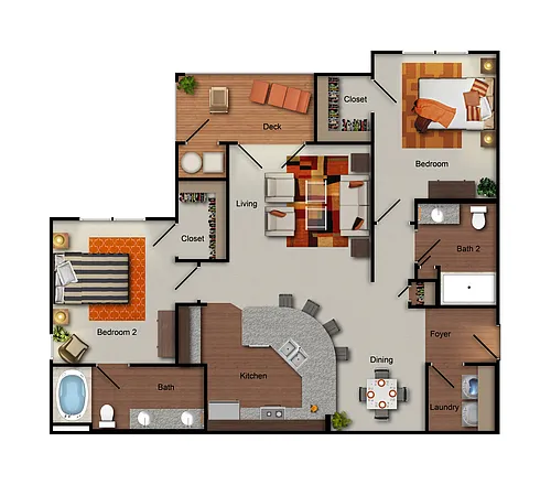 Floor plan Crest