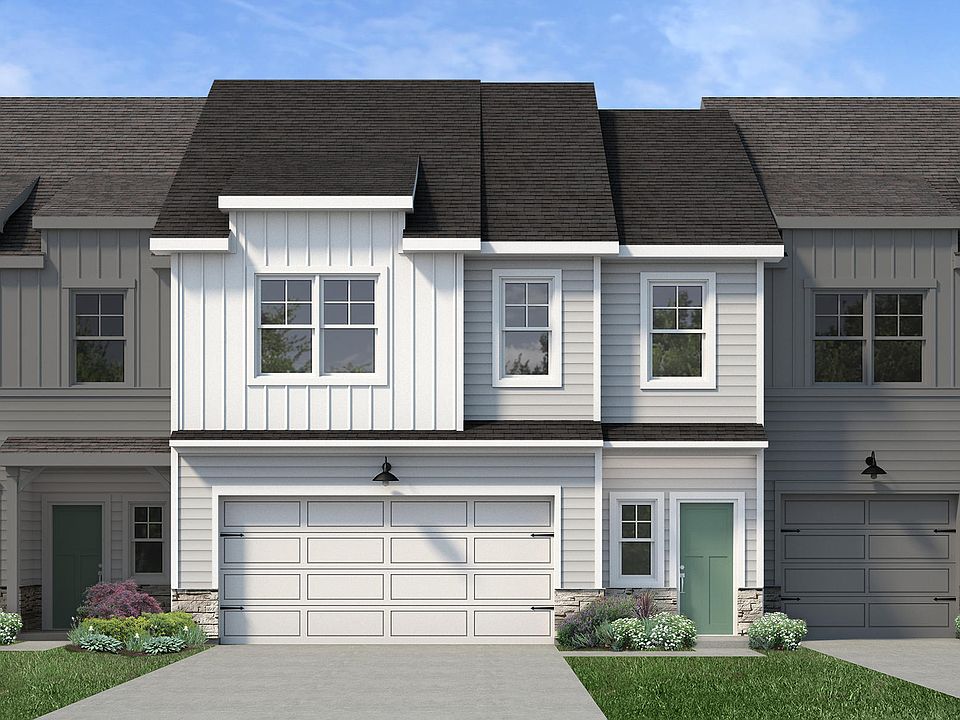 The Kensington (R) Plan, Reidville Town Center Townhomes, Reidville, SC ...