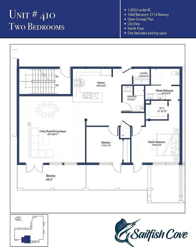 2 bed, 2.0 bath, 1313 sqft, $6,000 — Photo 3