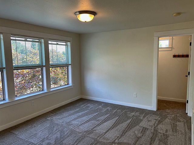 Door to walk-in closet is open