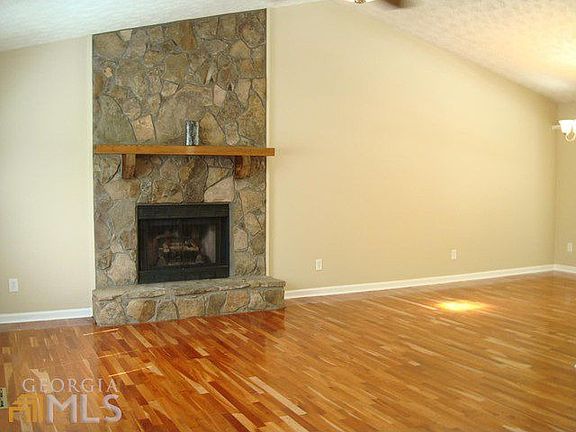 Stone Fireplace