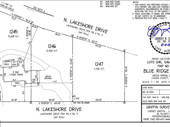 1247 N Lakeshore Dr, Louisa, VA 23093