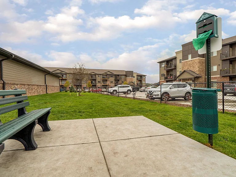 Let your pup play and run off some energy in our dog park!