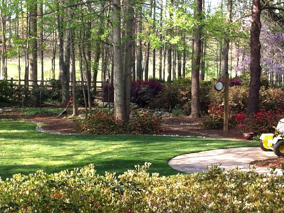 Coy pond w/ waterfall