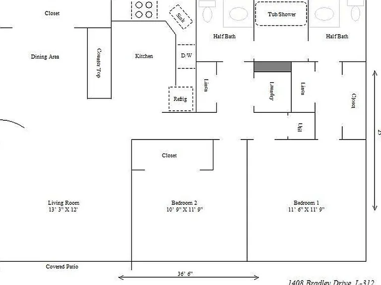 1408 Bradley Dr #L-312 — Photo 11