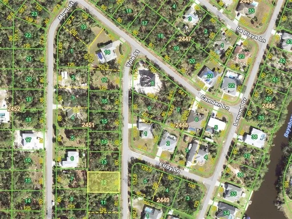 343 YULE STREET LOT 12, PORT CHARLOTTE, FL 33953
