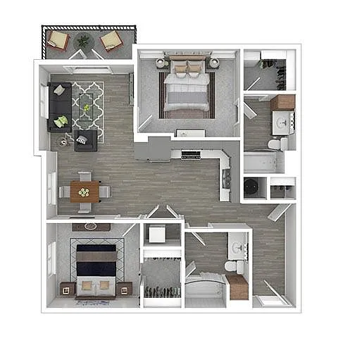Floor plan B2