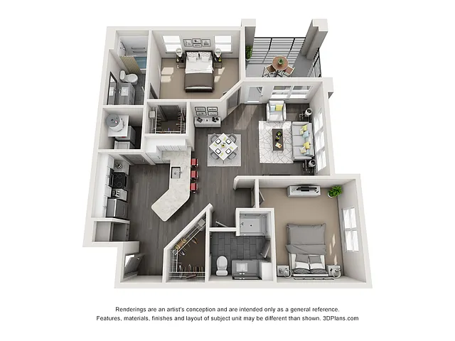 Floor plan B2 - The Magnolia