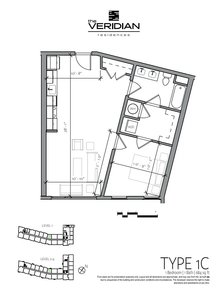 Floor plan A1C