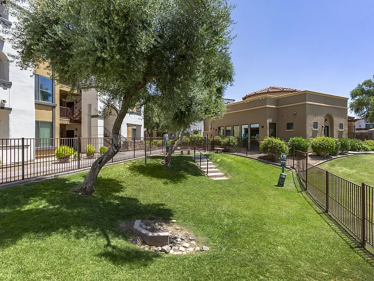 Dog park at Trevi Apartment Homes, Arizona