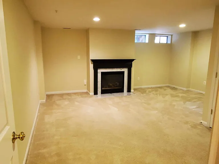 basement living room