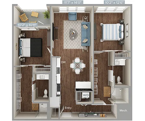 Floor plan BM03-2