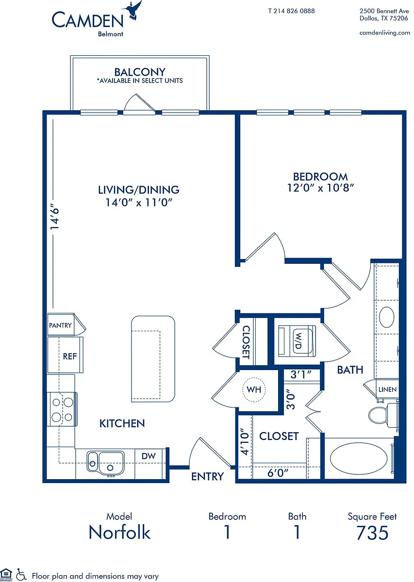 Floor plan Norfolk