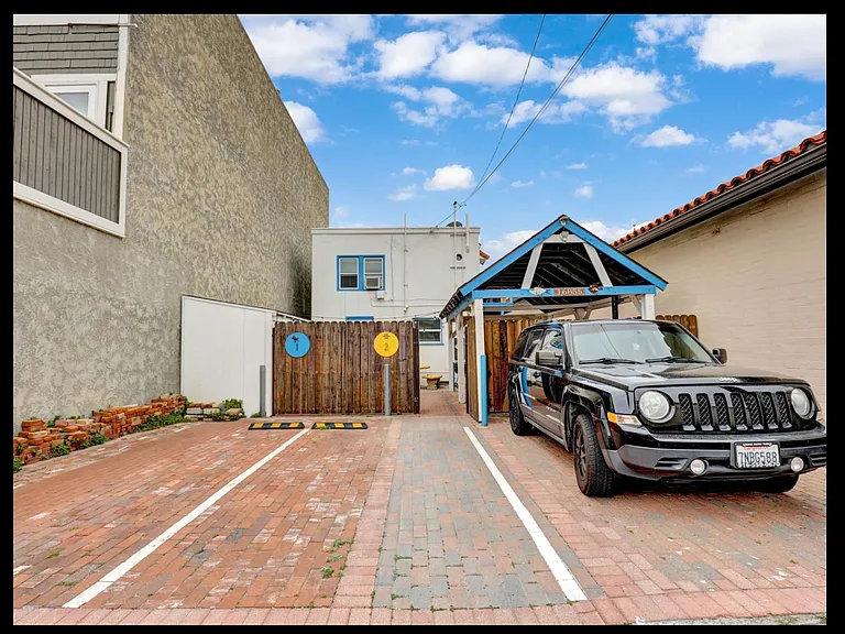 Designated parking space