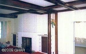 Fireplace in living room