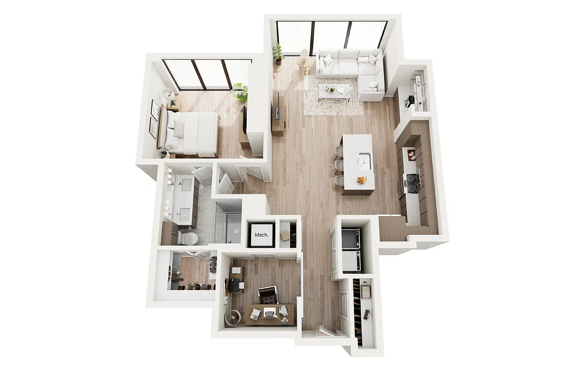 Floor plan A16
