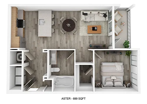 Floor plan Aster