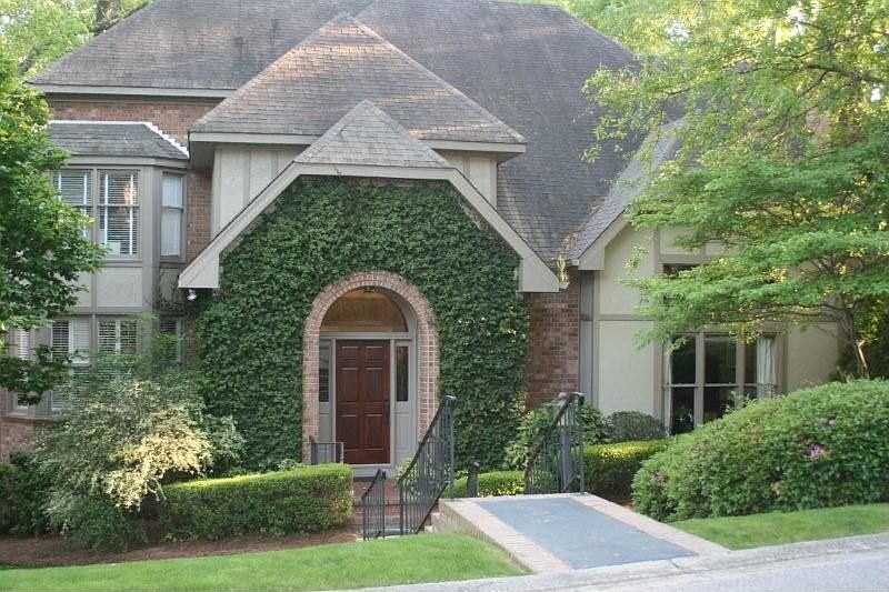 View of front door of house