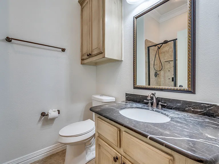 First floor guest bathroom.