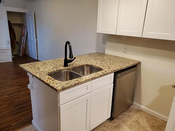 Kitchen sink and dishwasher