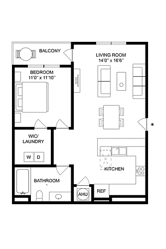 Floor plan A1