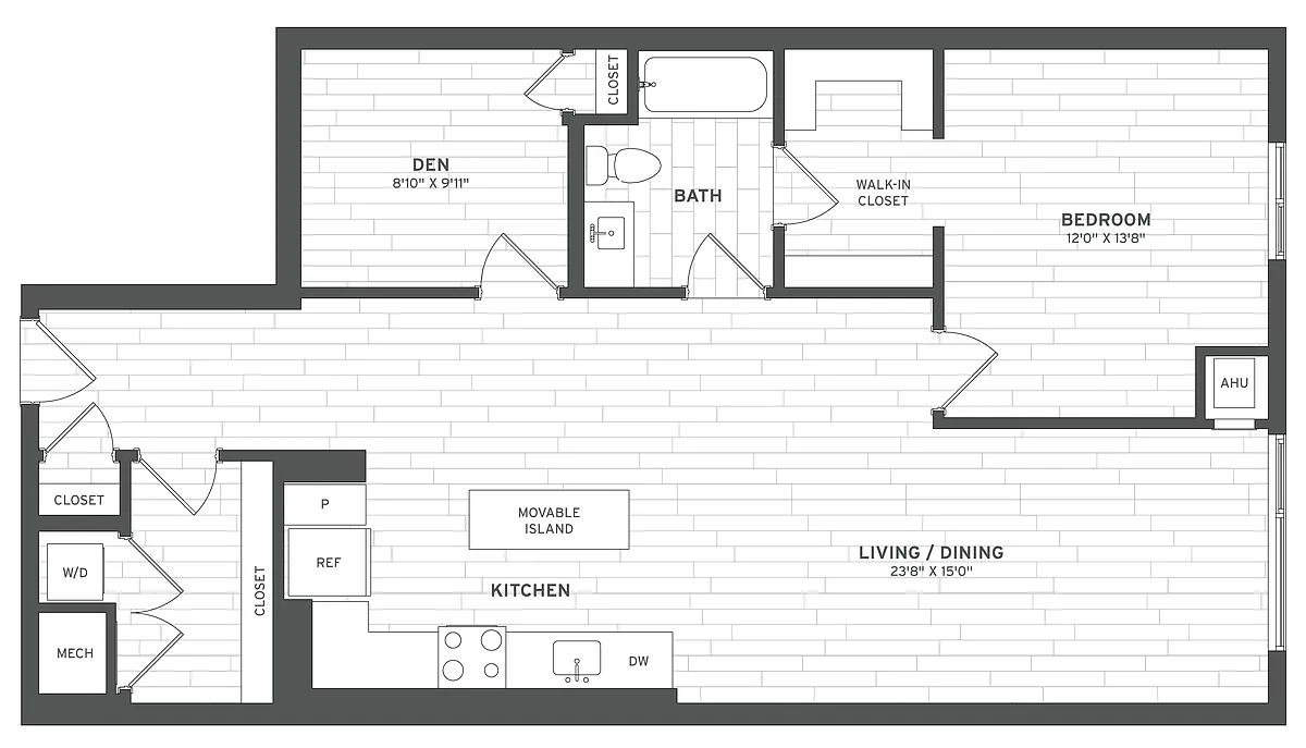 Floor plan B2 Den