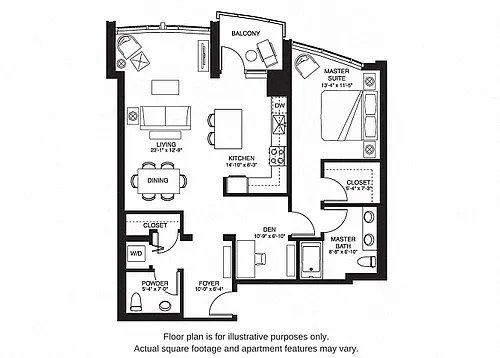Floor plan A27 South