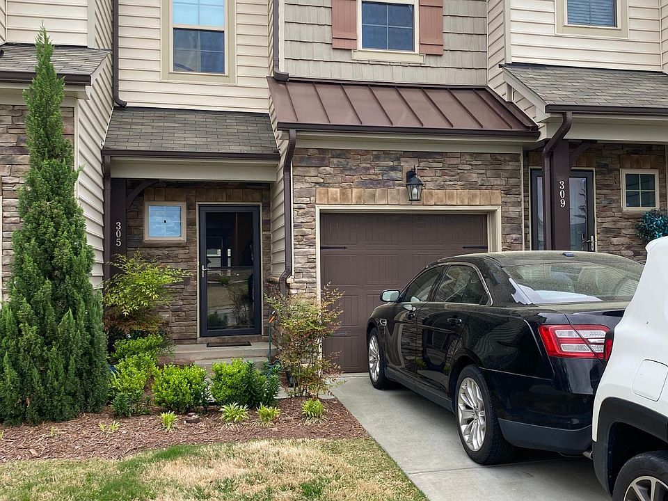 Front door and garage access
