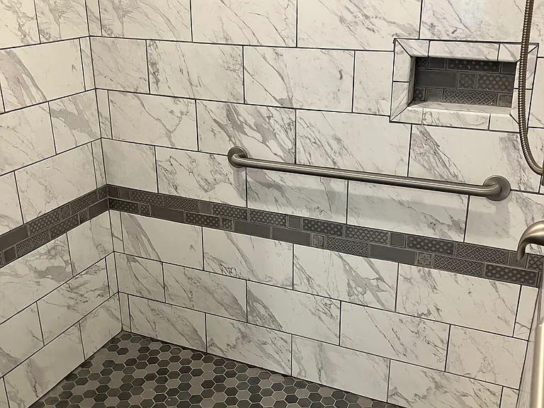 Master bathroom shower