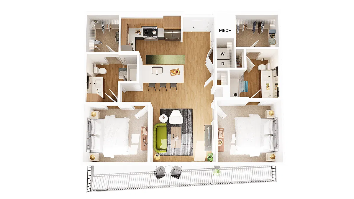 Floor plan B2