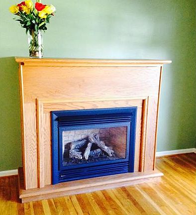 Livng Room w/Gas Fireplace