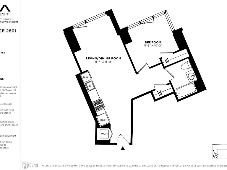 625 W 57th St #2801 — Photo 45