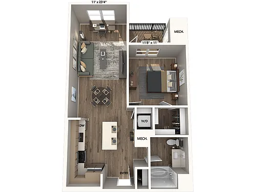 Floor plan AM14c