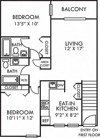 Floor plan Willow