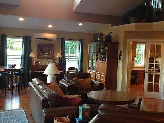 Family room w/loft above