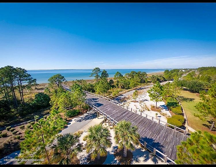 Boardwalk to beach. 